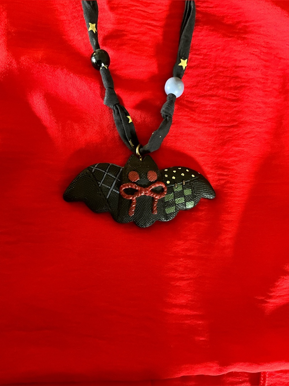 Halloween Bat Necklace
